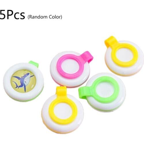 5pcs Mosquito Repellent Button Safe for Infants Baby Kids Buckle Anti-mosquito