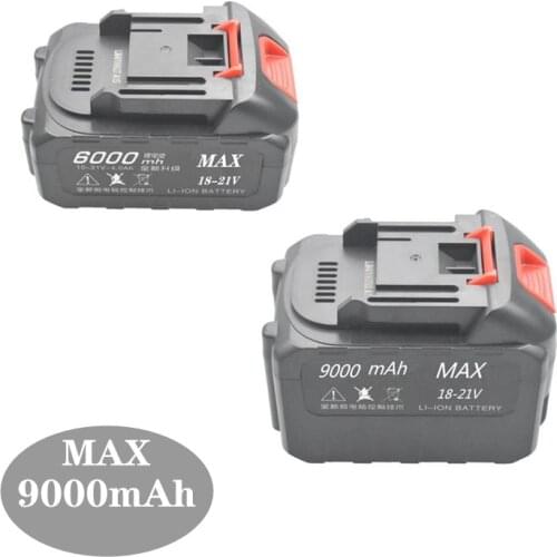 21V Electric Wrench Battery 18V Electric Saw Angle Grinder Electric Hammer Battery Pack Large Capacity 18650 Lithium Battery