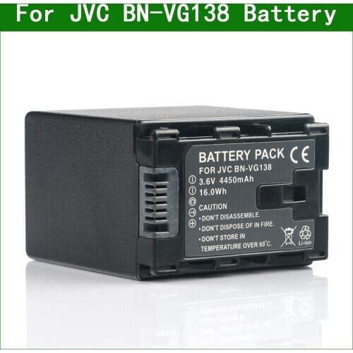 Lanfulang BN-VG138 VG138 Digital Camera Battery For JVC BN-VG107 BN-VG107U BN-VG108 BN-VG108E BN-VG108U GZ-E10 GZ-E100 GZ-E200