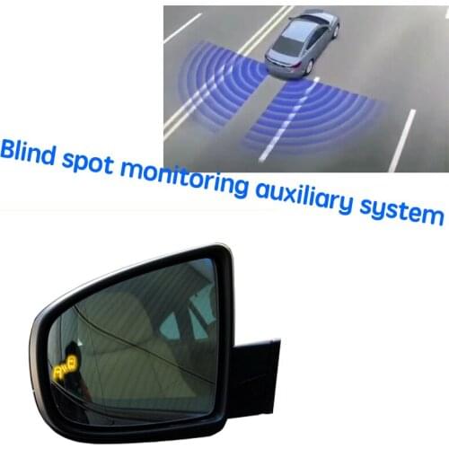 Car BSD BSM BSA Blind Area Spot Warning Drive Mirror Rear Radar Detection System For BMW X6 E71 2008~2014