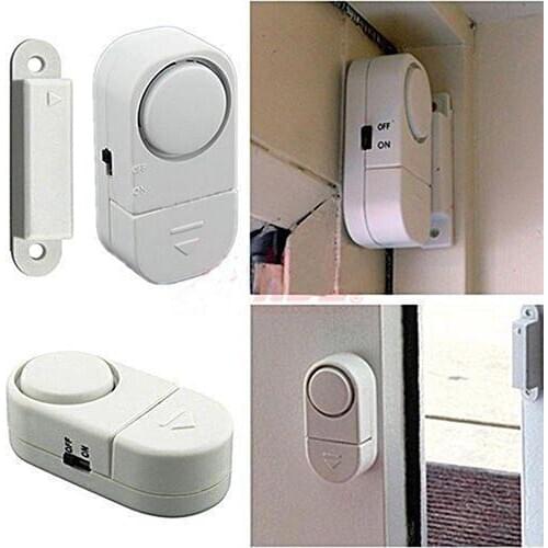 Wireless Home Magnetic Door Motion Detector Sensor Burglar Security Alarm System