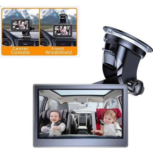 Baby Child Car rearview Mirror Observer for Infant Back Seat Monitor with Night Vision Camera rear view kid Toddler children