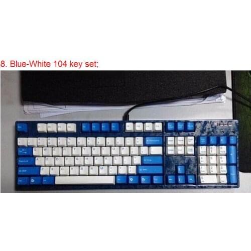 Taihao keycaps for mechanical keyboard cherry mx switch 104 keycaps Taihao Dolch double shot light Granite keycap OEM
