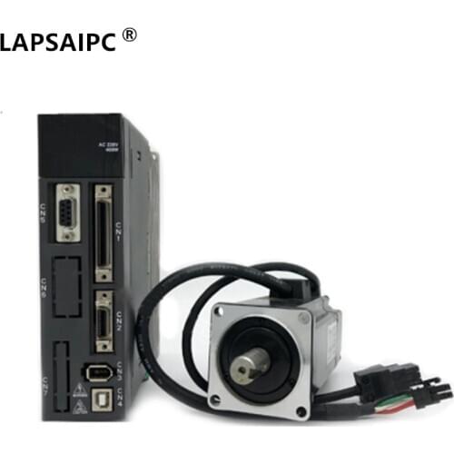 Lapsaipc A2-0421-M C10604SS Servo Motor A2 Series 100W 200W 400W 750W ASD-A2-0121 0221 0421 0721-L/M+Motor