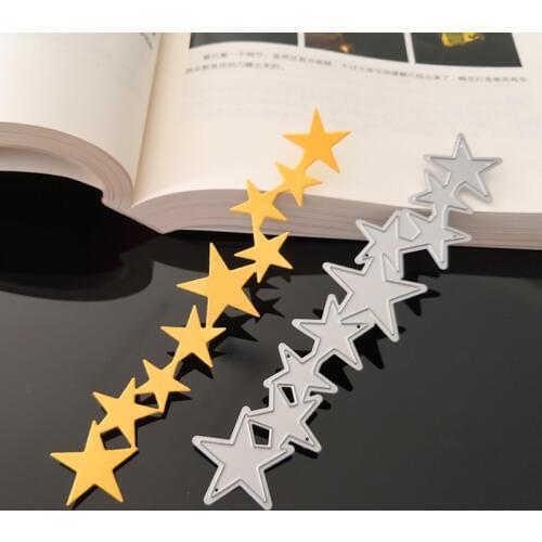 Starts Banner Die Cut Metal Cutting Dies for Scrapbooking 2018 New Craft Dies Embossing Stencils Photo Decor Card Making Art