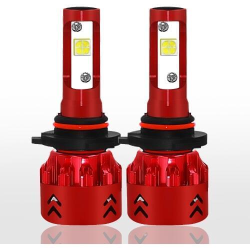 PAMPSEE 9006 LED Bulbs HB4 Lamp Car Headlights H1 H4 H7 LED 2 Years Warranty 6000K White 80W 9600Lm Set Car Lighting Mini 7