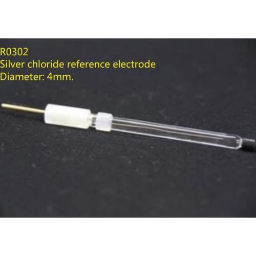 R0302 silver silver chloride electrode, silver reference electrode, diameter 4mm