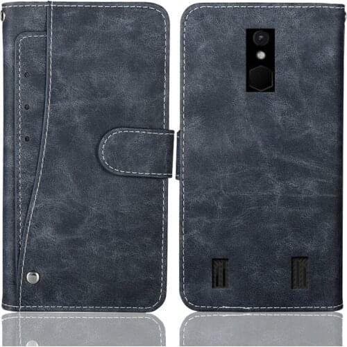 Luxury Wallet Haier Titan T1 Case 5" Vintage Flip Leather Cases Business Protective Cover With Front Card Slots
