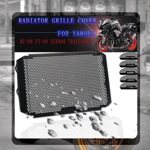 For YAMAHA Tracer 900 GT MT 09 XSR900 MT09 FZ09 2015 2016 2017 2018 2019 Motorcycle Radiator Guard Grill Cover Protector