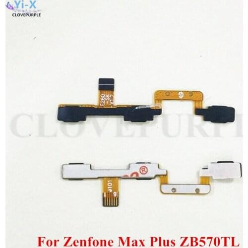 1PCS Power & Volume Sidekey Switch Button Flex Cable for For ASUS Zenfone Max Plus ZB570TL