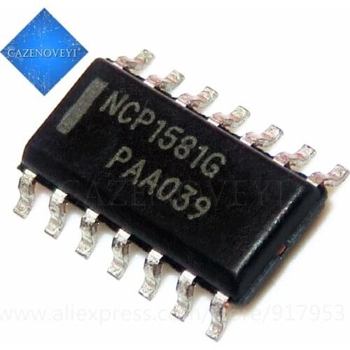 2pcs/lot NCP1581DR2G NCP1581G NCP1581 SOP-14 In Stock