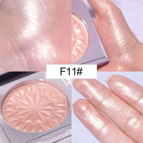 4 Colors Highlighter Powder Glitter Trimming Palette Bright Pearl Illuminator Shimmer Diamond Face Coutouring Makeup TSLM2