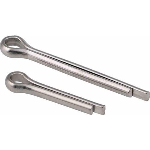 Gb91 authentic 304 stainless steel split pin snap pin whistle hairpin U-pin steel pin m1.0-m4 50pcs