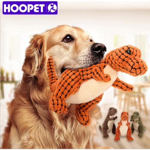 HOOPET Dog Toy Sound Teddy Puppies Resistant to biting Molar Interactive Pet Toys