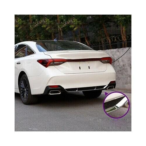 Chrome Rear Bumper Under Decorative Cover Trim 1pcs For Toyota Avalon 2019-2020