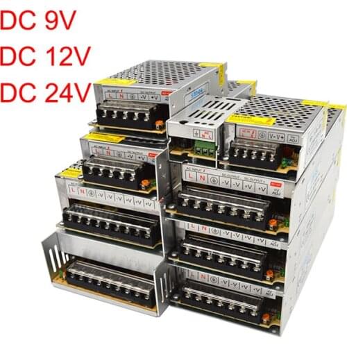 Switching Power Supply 12V AC 110V 220V To DC 12V 24V Power Adapter 9V 1A 2A 3A 5A 10A 20A 30A Lighting Transformer LED Source