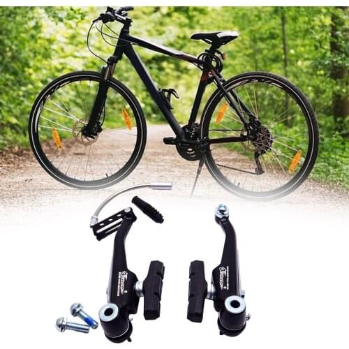 Bike V Brake Set Mountain Road Bike BMX Long Arm V-Brake Pads