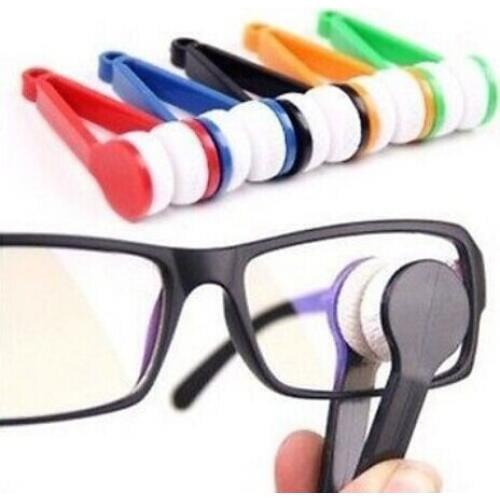 4000 pcs Fashion Hot Mini Sun Glasses Eyeglass Microfiber Brush Cleaner Home Office Easy