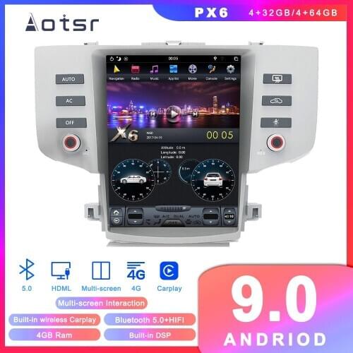 Tesla style Android 9.0 car GPS navigation DVD Player for Toyota Reiz 2005-2009 Auto Radio Stereo Head Unit multimedia player