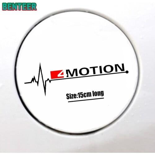 4MOTION Car tank cap sticker For Volkswagen R Golf Polo GTI B6 R36 B7L CC Touran mk1 mk2 mk3 mk4 mk5 mk6 mk7 Passat Caddy