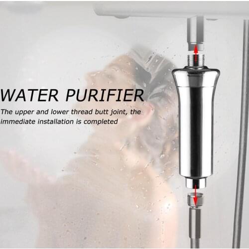 15 stage Home Water Purifier Chlorine Shower Filter Activated Carbon Faucets Purification Eliminates Hard Water Bathroom