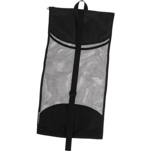 Premium Nylon Scuba Diving Mesh Gear Zipper Travel Bag Shoulder Backpack for Dive Diver Swimming Snorkel Boat Kayaking