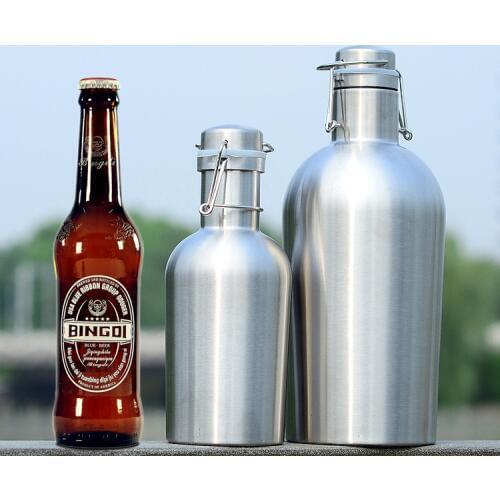 304 stainless steel beer bottle home brewery for wine vin bier moonshine homebrew tool brewing accessories