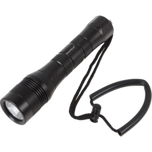 SecurityIng Professional 1000Lm XM-L2 U2-1A LED 150M Diving Flashlight for Outdoor / Camping / Illumination