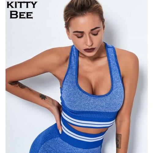 Sport Top Women Fitness Sports Bra For Women Gym Underwear Push Up Bralette Top Seamless Yoga Bra Workout Brassiere Sport Femme