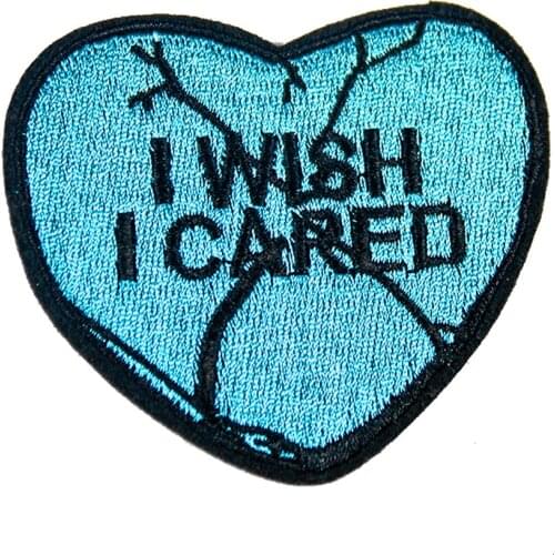 Crack Heart-shaped Embroidery Patchers Cloth Cloth Badge Shoes And Clothes And Package Ornaments Diy Apparel Accessories