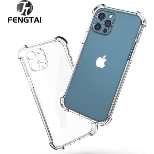 Ultra Thin Clear Case For iPhone 11 12 Pro Max XS Max XR X Soft TPU Silicone For iPhone 6 6s 7 8 SE 2020 Back Cover Phone Case