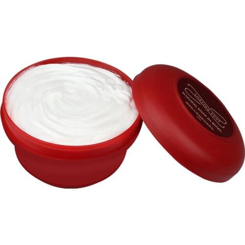 1 Pcs Shaving Cream Mens Mustache Shaving Soap Round Facial Care Goat Milk Beard Shaving Cream Tool Shave Soap Removal