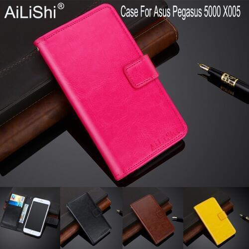 AiLiShi 100% Exclusive Case For Asus Pegasus 5000 X005 PU Leather Case Flip Top Quality Cover Phone Bag Wallet Holder + Tracking