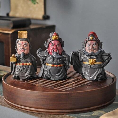 Tea Pet Color-changing Interesting Resin Home Ornament Tea Figurines for Office