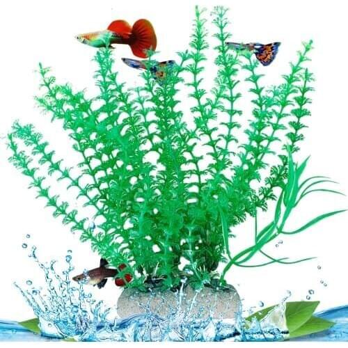 Decorations Aquarium Plants For Fish Tank Plant Plastic Artificial Water Grass Ornament Aquarium Accessories Acuarium Plantas