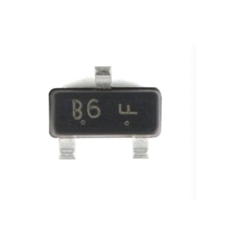 100pcs/lot New original LBAT54ALT1G LBAT54A B6 SOT-23 30V/200mA SMD Schottky diode