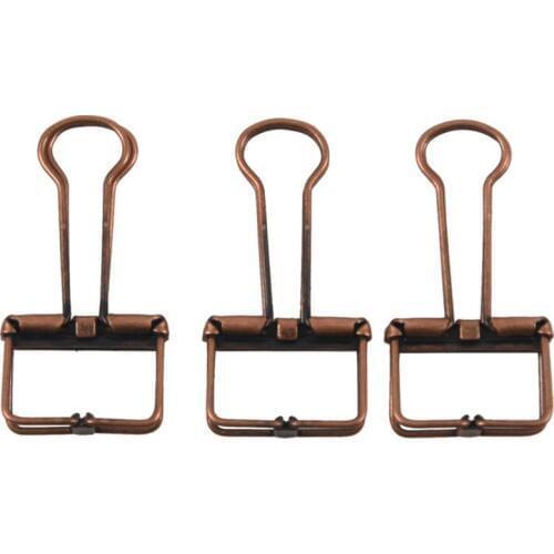 Creative Wire Binder Clips 12 PCS Reusable Paper Clips Small Skeleton Clips with Good Elasticity Strong Grip for Your Documents