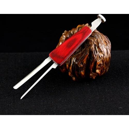 Multifunction Smoking Tool 3 in 1 Smoking Cleaner Tobacco Pipe Cleaning Tools Best Wood & Metal Smoking Pipe Accessory