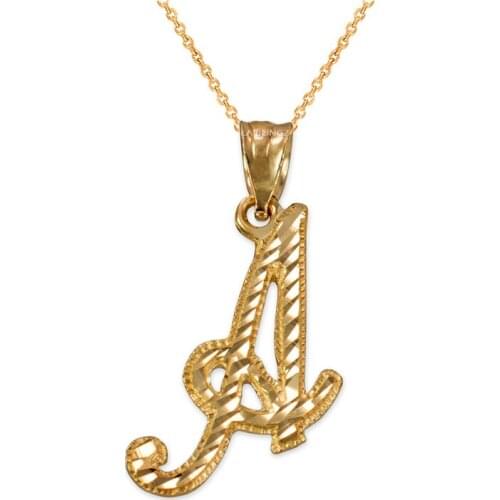 DUOYING Trendy Custom Necklace Letters Simple Necklace Personalized Copper Alloy Name Necklaces With Cute Names Initial Letters