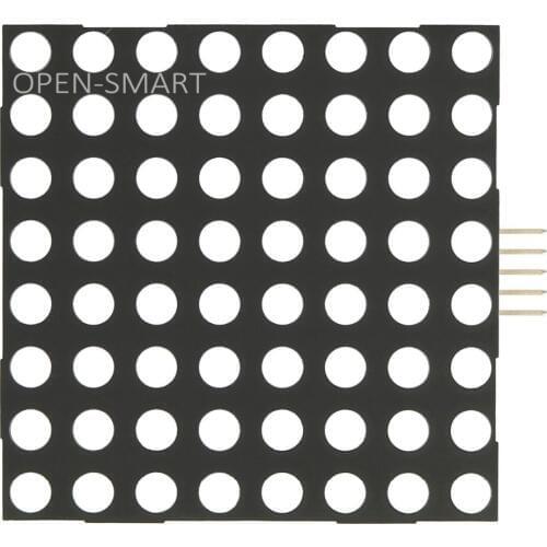 Dot Matrix LED 8x8 Seamless Cascadable Red LED Dot Matrix F5 Display Module for Arduino Seamless Cascadable with SPI Interface