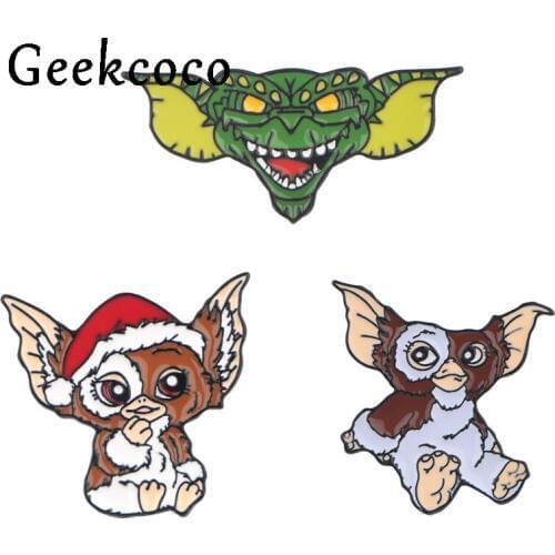 Cartoon kawaii animals Hard Enamel Brooches metal Pins para ropa For child shoes clothes Backpack diy craft decoration J0741