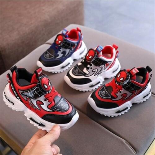Mens shoes 2021 children the spring autumn period the type of leather shoes waterproof tide fall of mediumsmall children shoes
