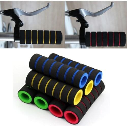 1 Pair Nonslip Foam Sponge Bike Racing Motorcycle Bicycle Handle Bar Grip Cover D5QD