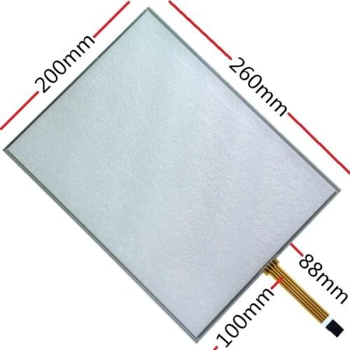 New 12.1 inch 4-wire resistive touch screen is suitable for LCD touch industrial computer flat machine one external screen touch