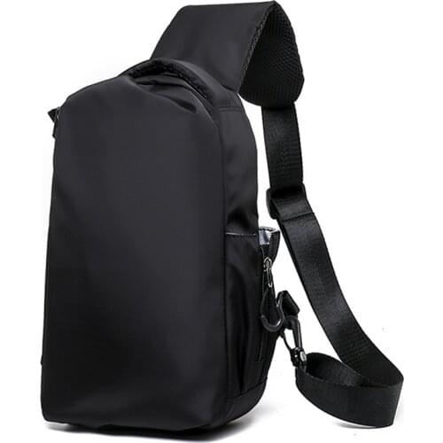 Padieoe men sling bag chest bag shoulder crossbody bags satchel fashion