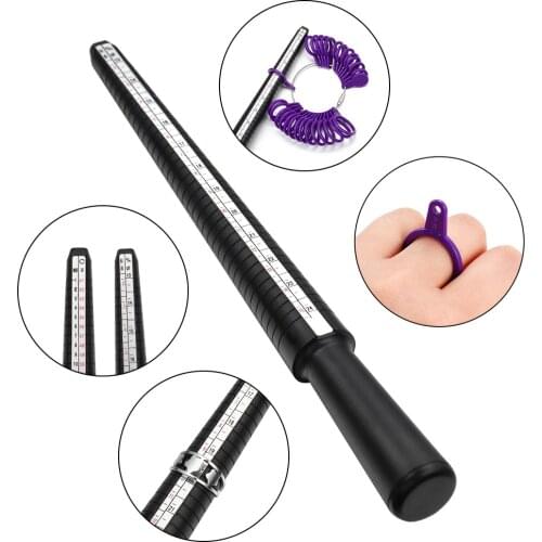 Professional Measuring Gauge Finger Ring Stick Sizer Jewelry Tools Uk/Usa Size For DIY Jewelry Making Kits