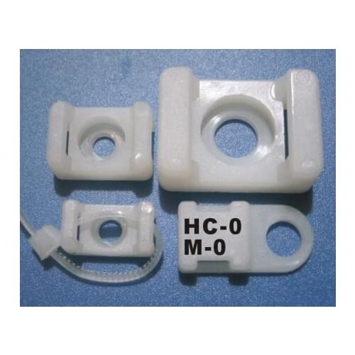 HC-1 nylon tie mount cable clamp wire clamp wire clip free shipping