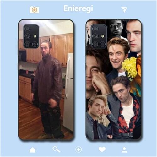 RuiCaiCa Pattinson Standing Meme Phone Case for Samsung A51 01 50 71 21S 70 31 40 30 10 20 S E 11 91 A7 A8 2018
