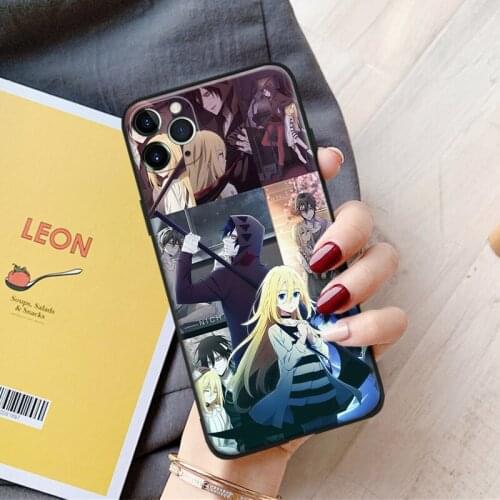 Satsuriku no tenshi rachel art silicone for iPhone Se 6 6s 7 8 Plus X XR XS 11 12 Mini Pro Max glass TPU phone case cover shell
