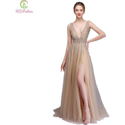 SSYFashion V-neck Women Dresses